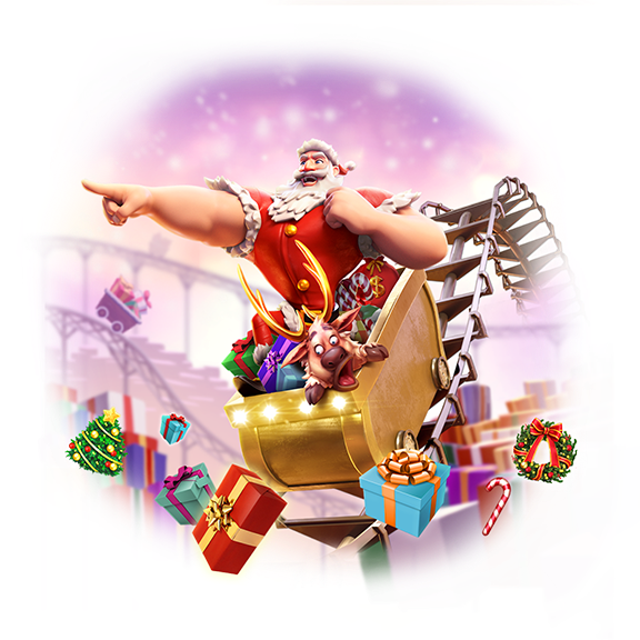 เกมสล็อต Santa’s gift rush